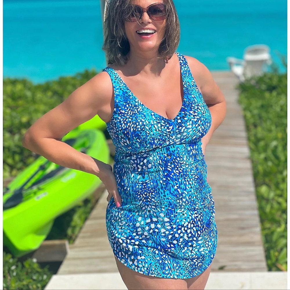 Kim Gravel x Swimsuits For All Sarong One-Piece